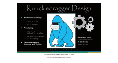 Desktop Screenshot of knuckledraggerdesign.com